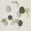 S/3 Pebble Wall Vases -Online Home Decor 1.10534 1.10535 1.10536