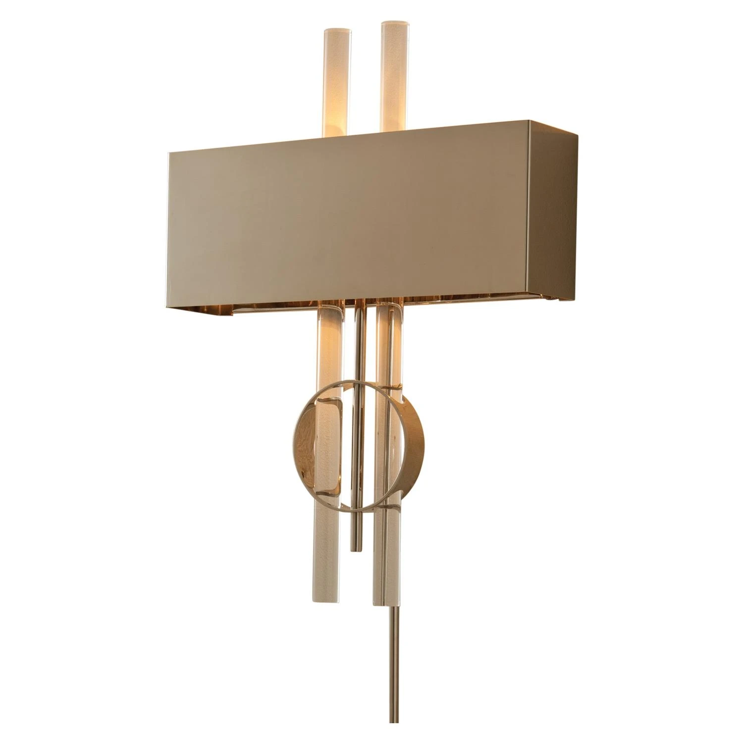 Radio City Electrified Wall Sconce-Nickel 4 Radio City Electrified Wall Sconce-Nickel - Image 2