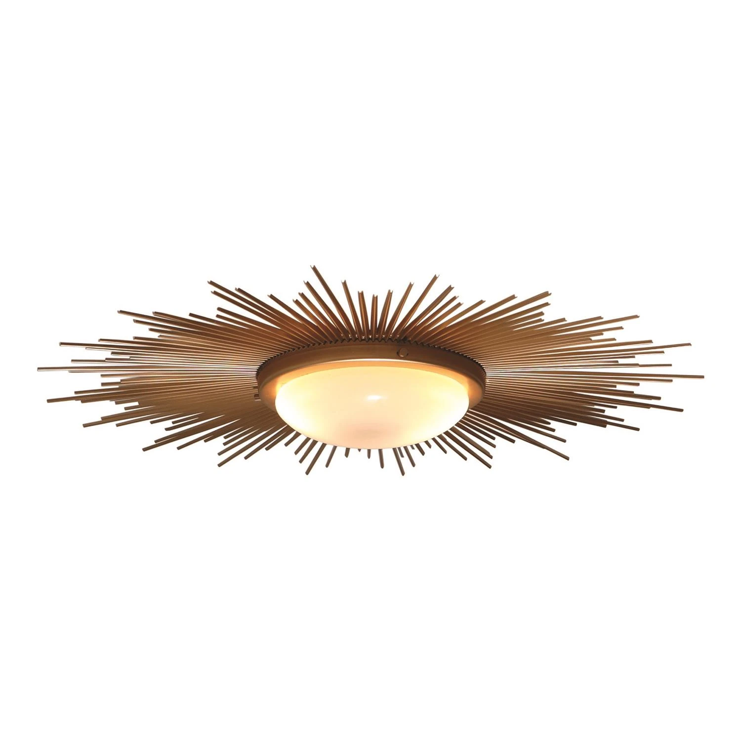 Sunburst Light Fixture-Gold 3 Sunburst Light Fixture-Gold
