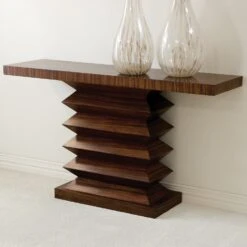 Zig Zag Console Table -Online Home Decor 2262