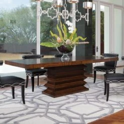 Zig Zag Dining Table -Online Home Decor 2498