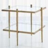Laforge End Table-Antique Gold -Online Home Decor 26305