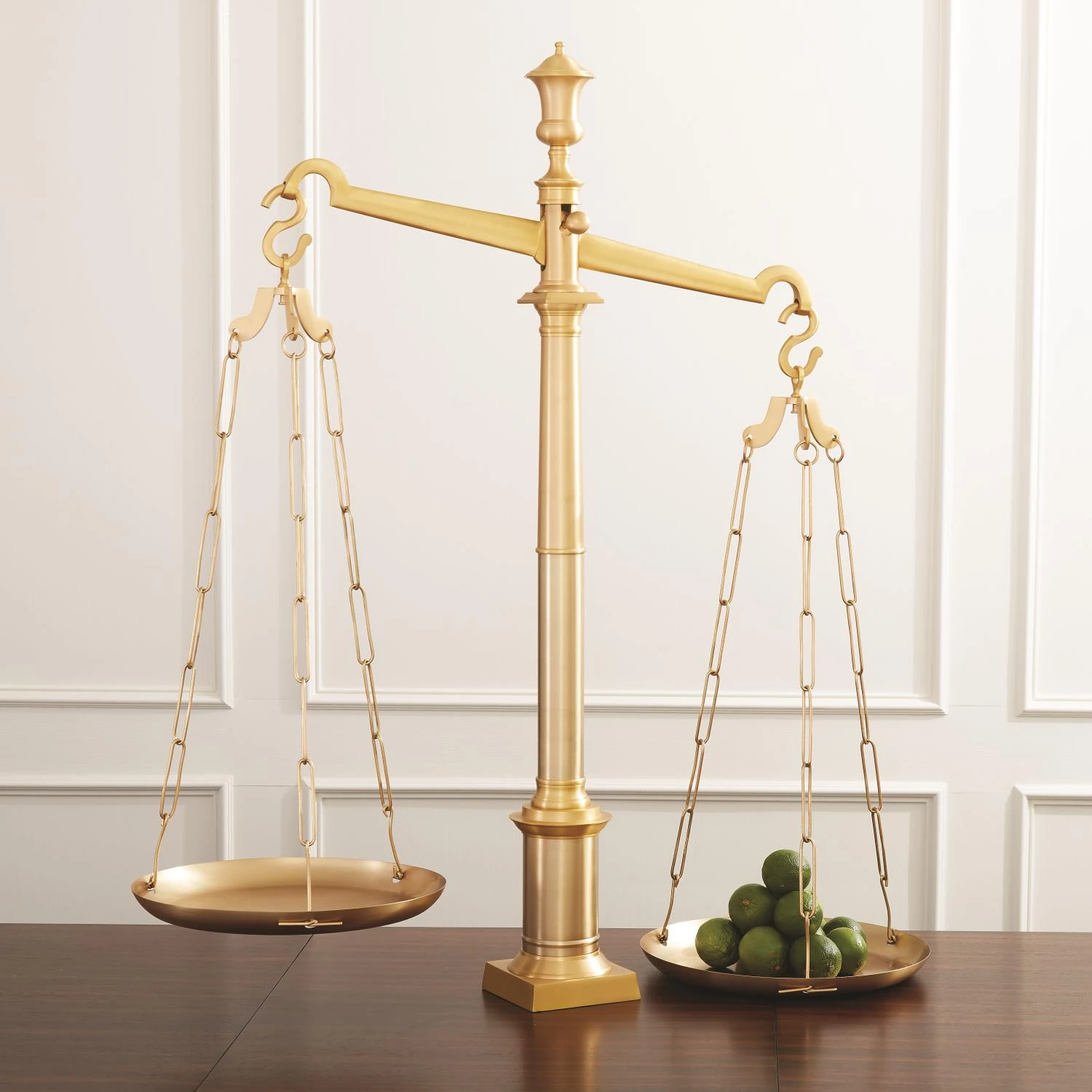 Brass Library Scales 4 Brass Library Scales - Image 2