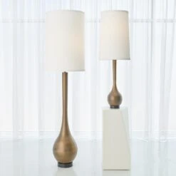 Bulb Floor Lamp-Light Bronze -Online Home Decor 26695