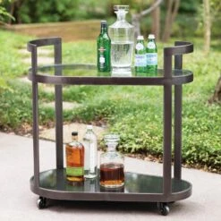 Regan Bar-Antique Gunmetal -Online Home Decor 27114