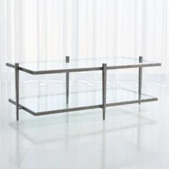 Laforge Cocktail Table - Natural Iron