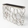 Ring Console-Nickel -Online Home Decor 27940