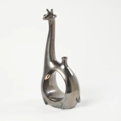 Giraffe Vase-Metallic -Online Home Decor 28205