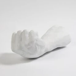 Hand Closed-Matte White -Online Home Decor 29027