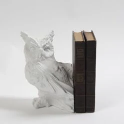 Owl-Matte White -Online Home Decor 29056
