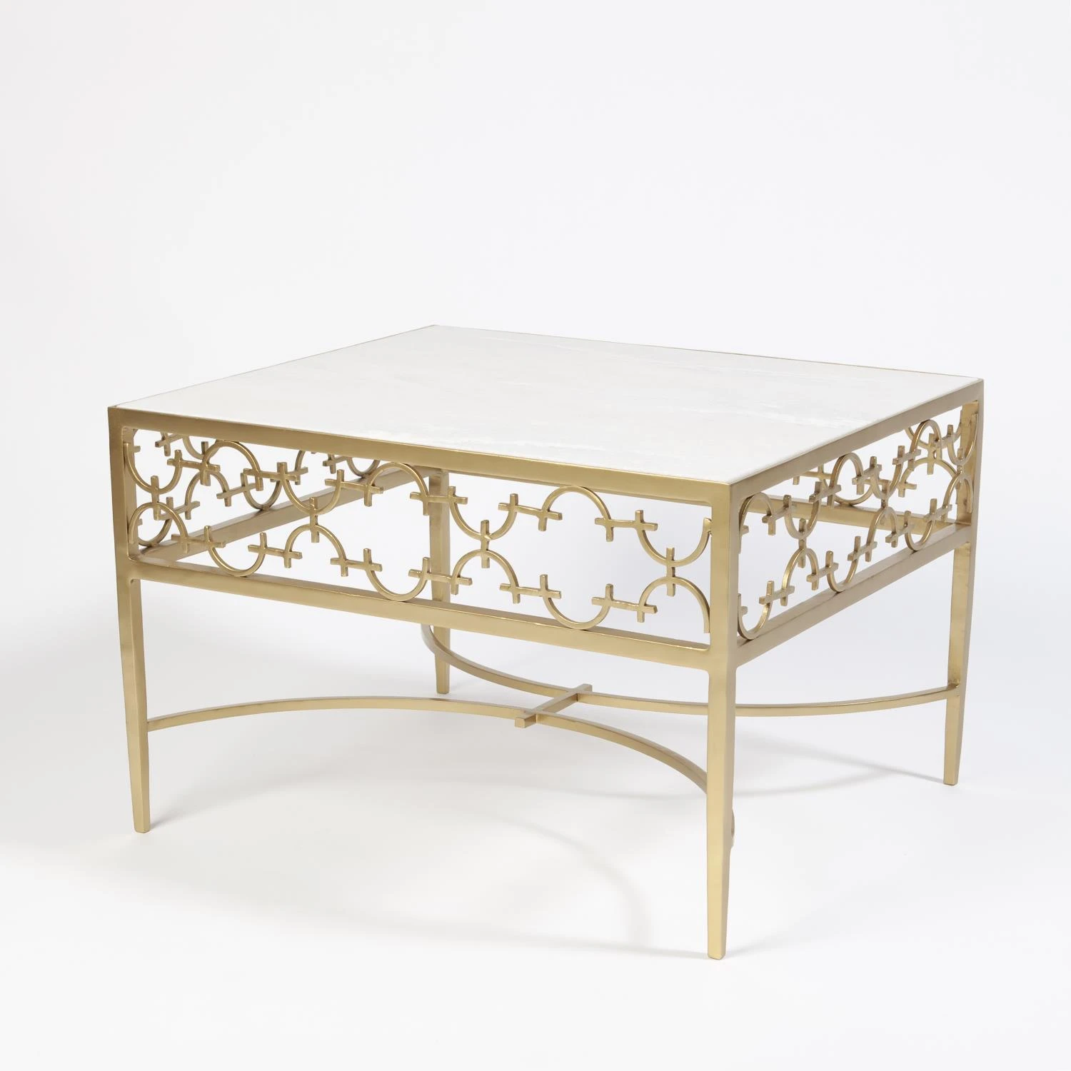 C-Fret Cocktail Table-Gold 3 C-Fret Cocktail Table-Gold