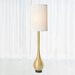 Bulb Vase Lamps-Antique Brass -Online Home Decor 30671