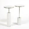 Cored Marble Tables-Nickel -Online Home Decor 32044