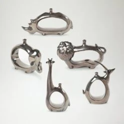 Lion Vase-Metallic -Online Home Decor 32509 2