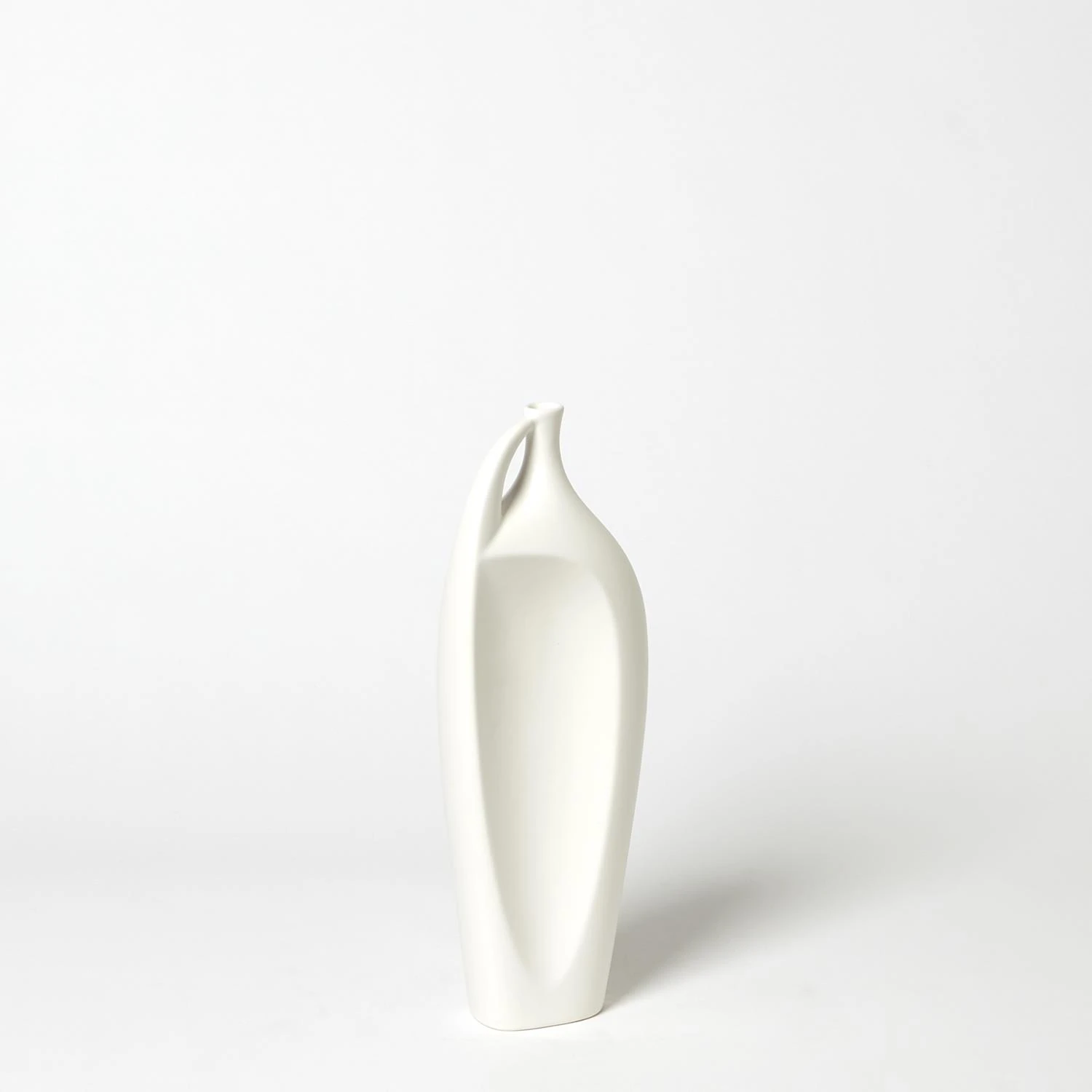 Indentation Vases - Matte White 18 Indentation Vases - Matte White - Image 16