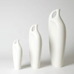 Indentation Vases - Matte White 26 Indentation Vases - Matte White -Online Home Decor 32873