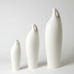 Indentation Vases - Matte White 27 Indentation Vases - Matte White -Online Home Decor 32885