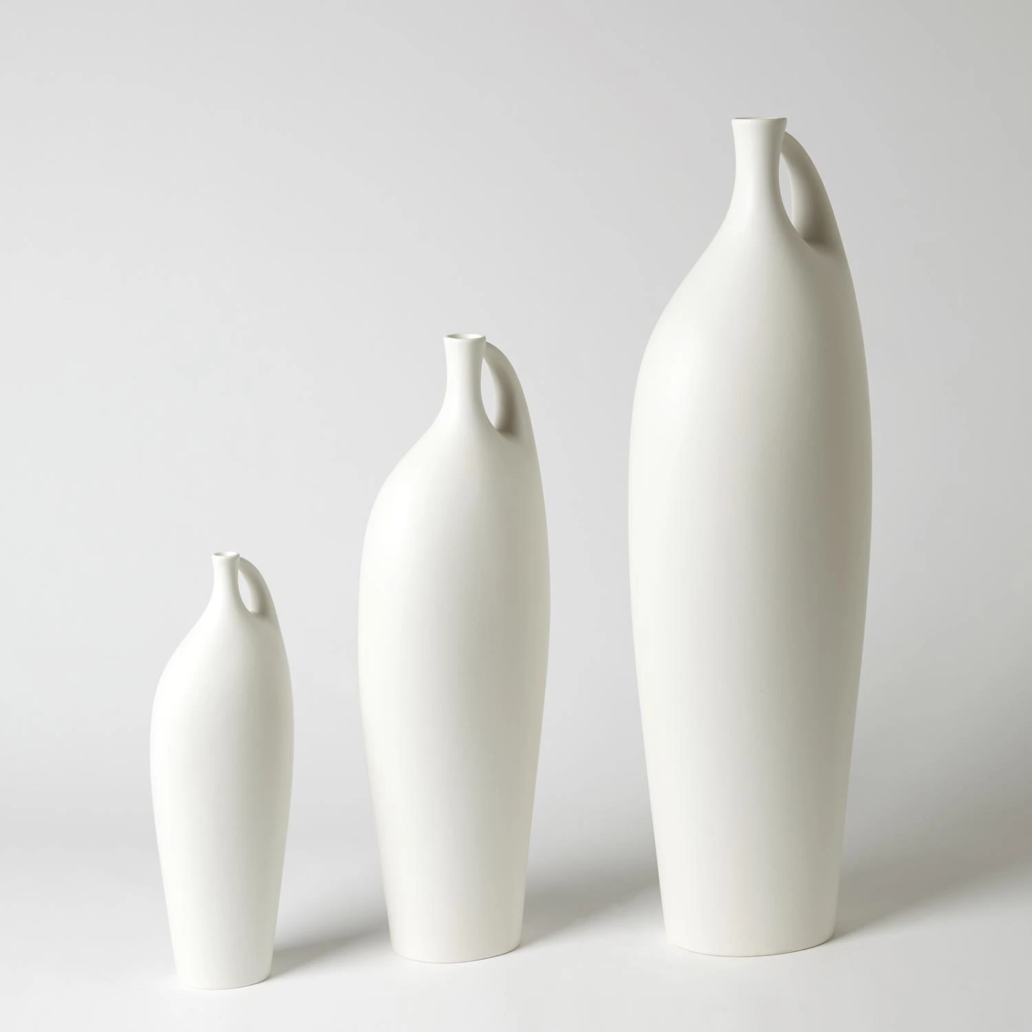 Indentation Vases - Matte White 12 Indentation Vases - Matte White - Image 10
