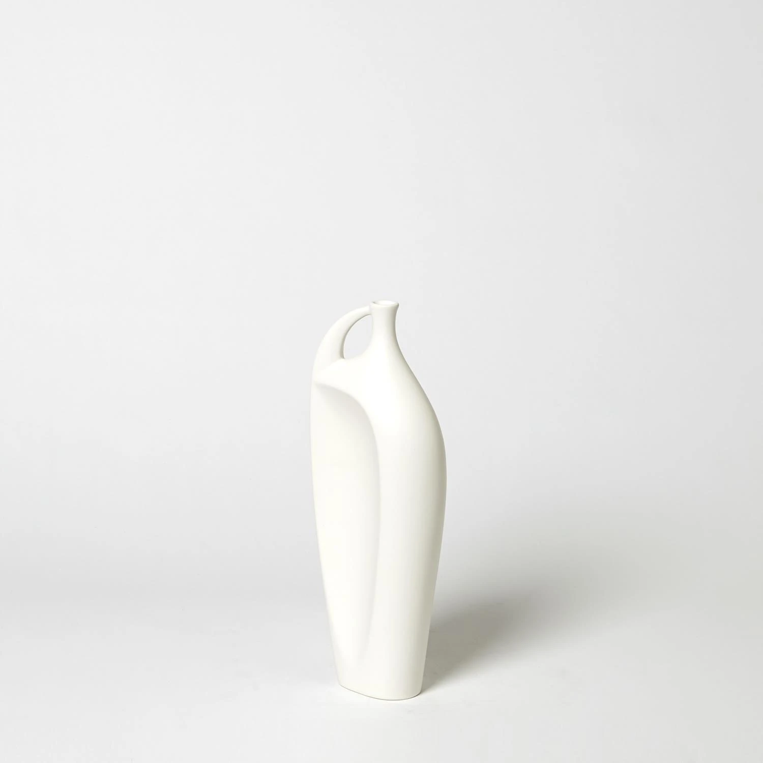 Indentation Vases - Matte White 4 Indentation Vases - Matte White - Image 2