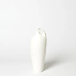 Indentation Vases - Matte White 20 Indentation Vases - Matte White -Online Home Decor 33005