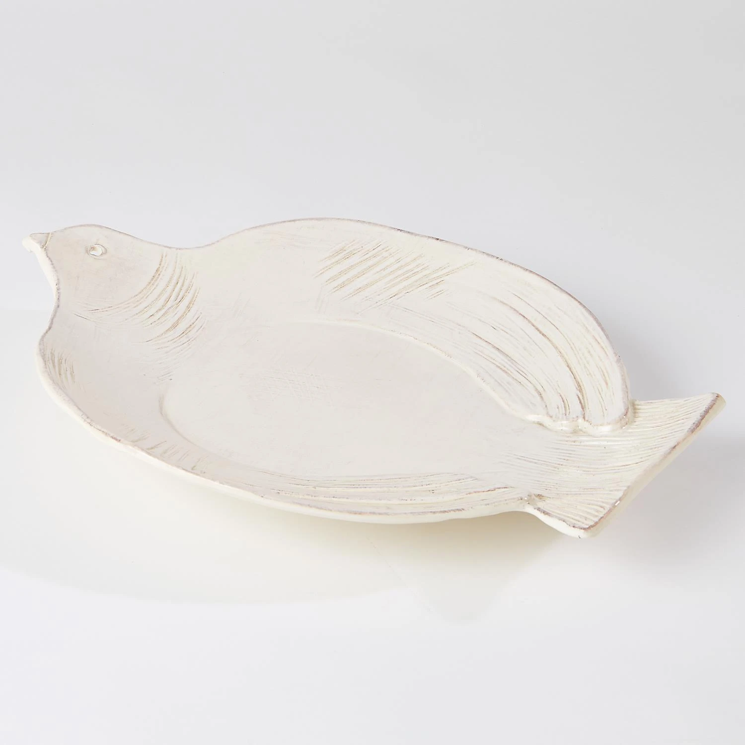 Dove Platter-Cream 3 Dove Platter-Cream
