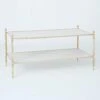 Acorn Cocktail Table-Brass -Online Home Decor 34084