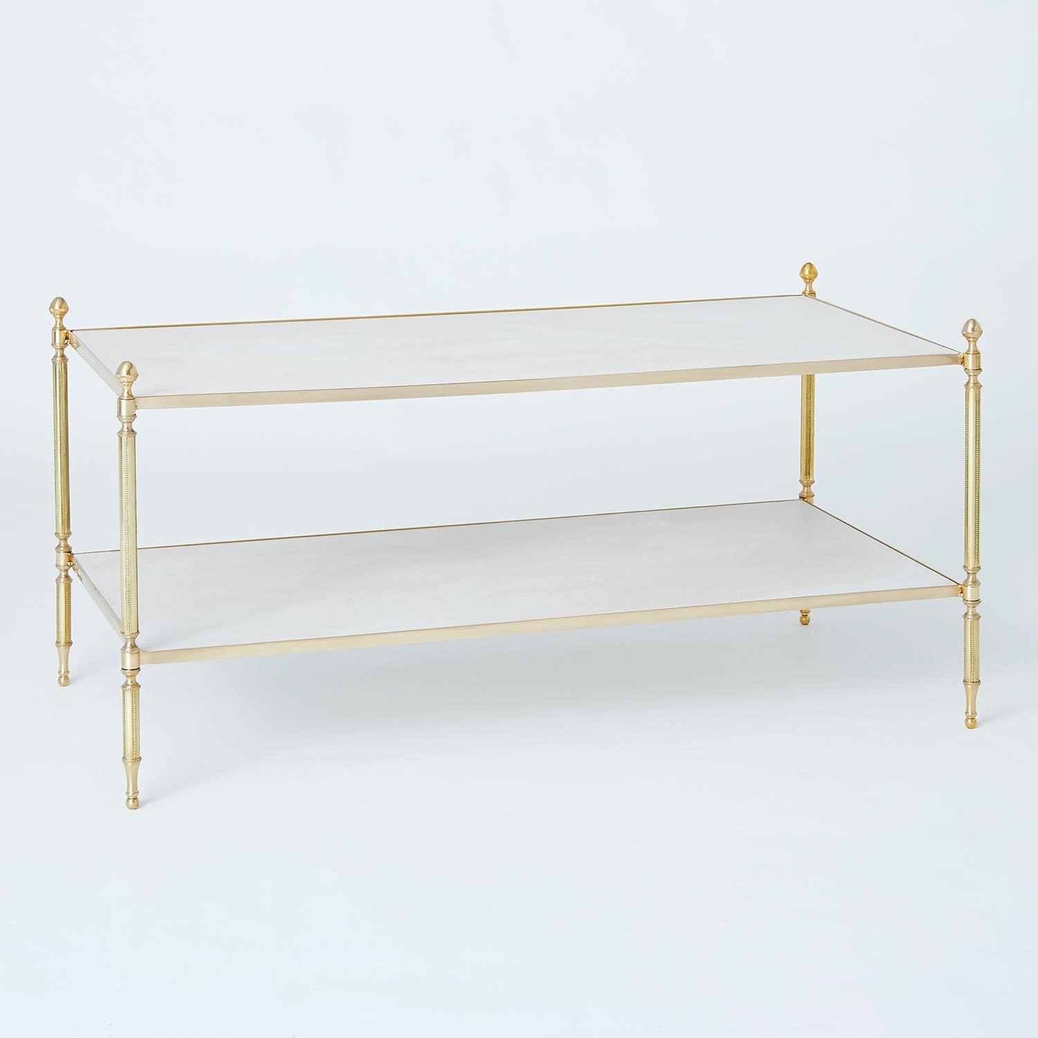 Acorn Cocktail Table-Brass 3 Acorn Cocktail Table-Brass