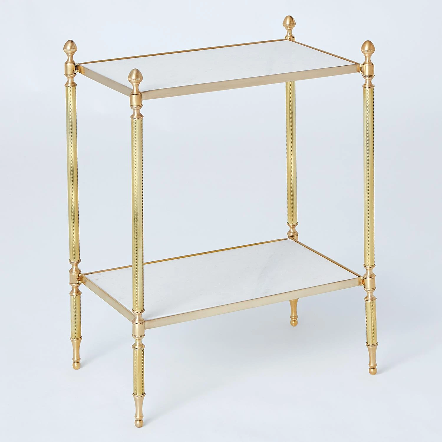 Acorn Side Table-Brass 3 Acorn Side Table-Brass