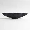 Serpentine Lime Bowl-Matte Black