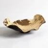Wave Platter-Gold Crackle -Online Home Decor 35200