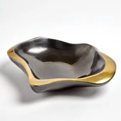 Formation Bowls-Black/Gold -Online Home Decor 35555
