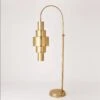 Babylon Floor Lamp-Antique Brass -Online Home Decor 35901