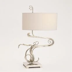 Fete Table Lamp-Nickel