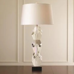 Facet Block Lamp-Triple 11 Facet Block Lamp-Triple -Online Home Decor 36269