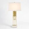 Republic Table Lamp-Brass