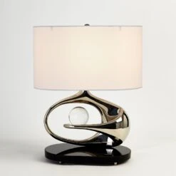 Orbit Lamp-Nickel
