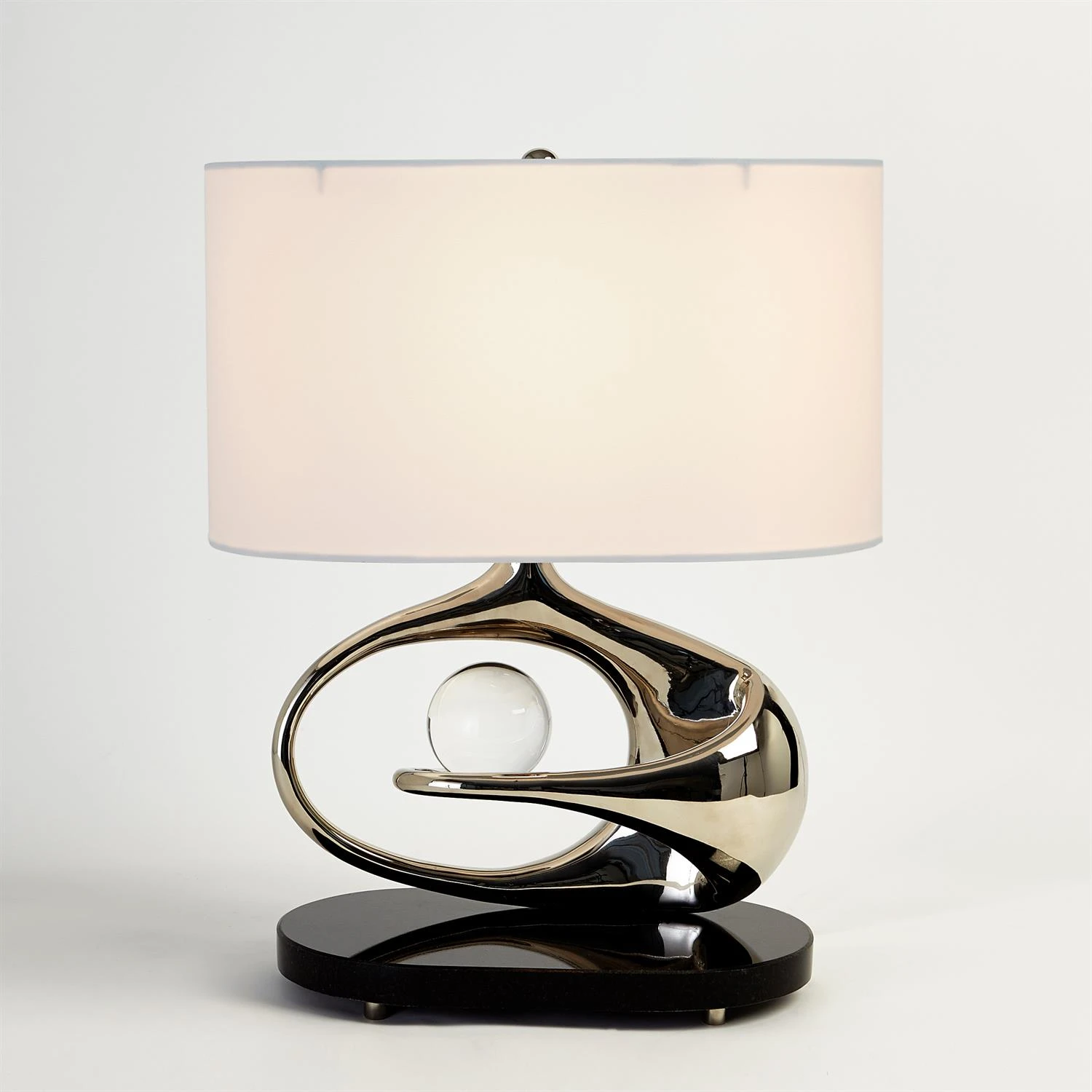 Orbit Lamp-Nickel 3 Orbit Lamp-Nickel