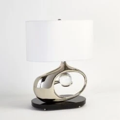 Orbit Lamp-Nickel 12 Orbit Lamp-Nickel -Online Home Decor 36336