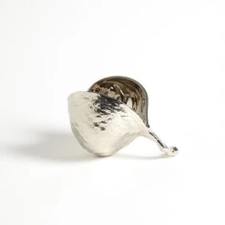 Chestnut Bowl-Nickel 13 Chestnut Bowl-Nickel -Online Home Decor 37003