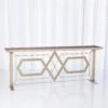 Umaid Palace Console-Nickel -Online Home Decor 37168