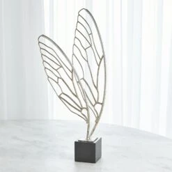 Butterfly Wings-Silver Leaf -Online Home Decor 37677