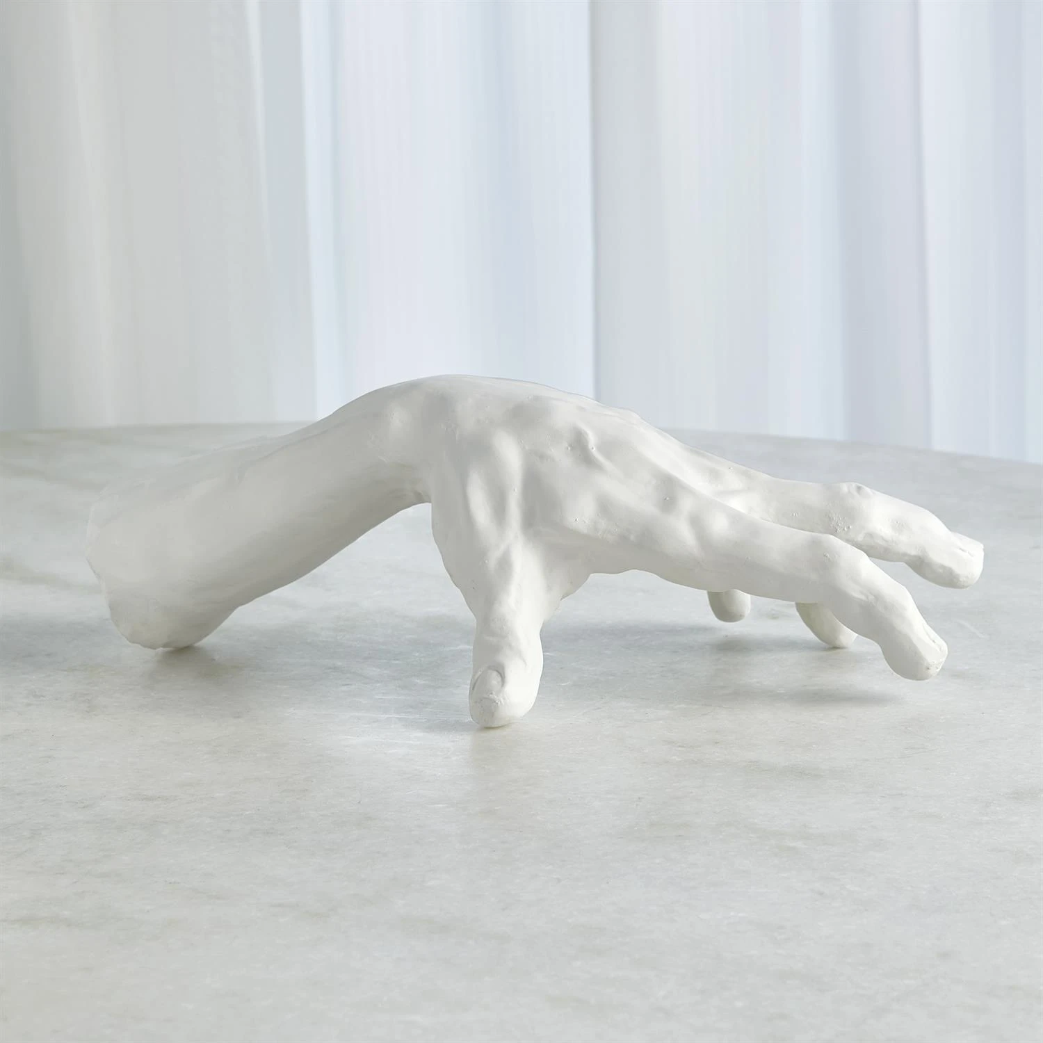 Hand Sculpture-Matte White 5 Hand Sculpture-Matte White - Image 3