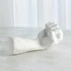 Hand Closed-Matte White -Online Home Decor 37958
