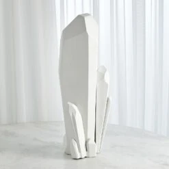 Stone Sculptures-Matte White -Online Home Decor 37969