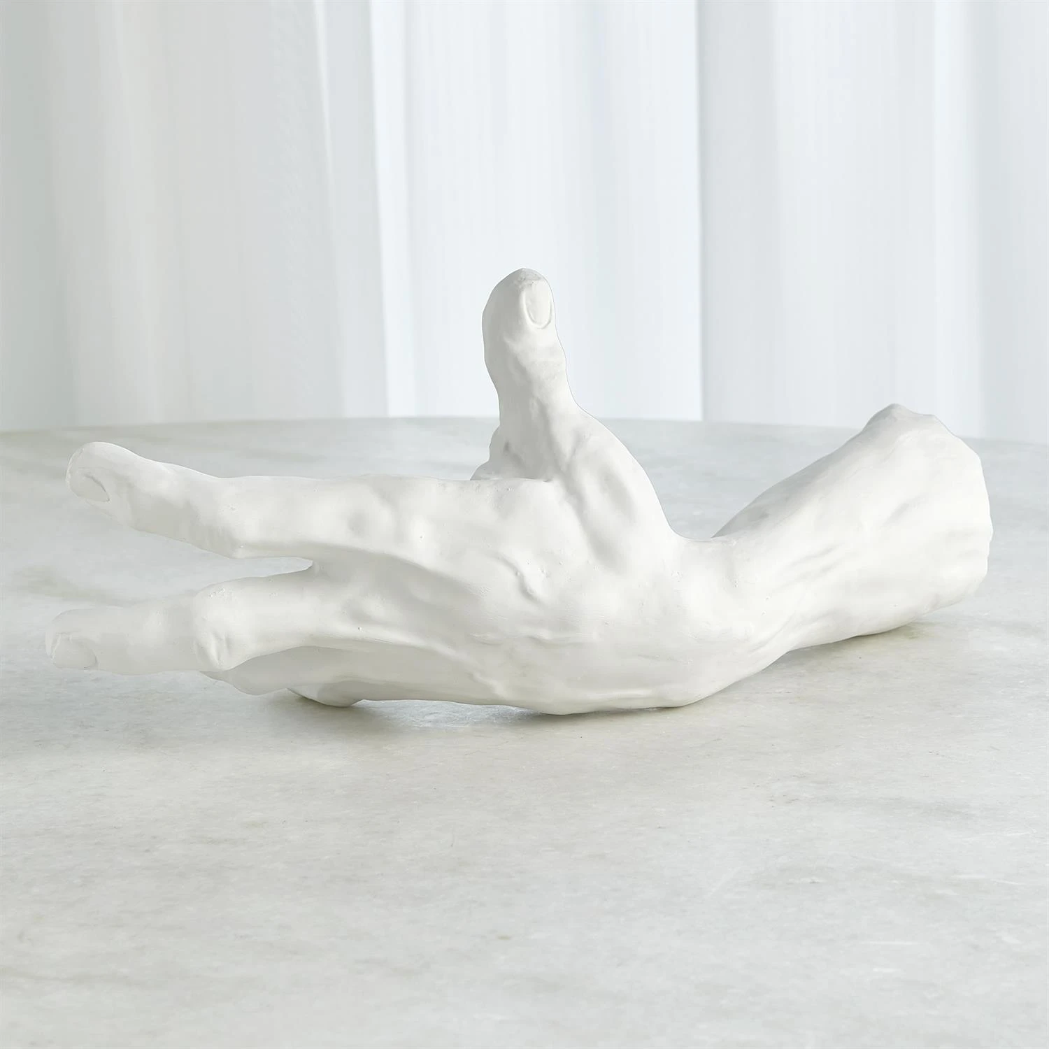 Hand Sculpture-Matte White 7 Hand Sculpture-Matte White - Image 5