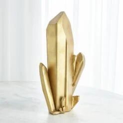 Stone Sculpture-Gold Leaf -Online Home Decor 37984