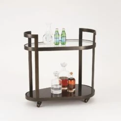 Regan Bar-Antique Gunmetal -Online Home Decor 38055