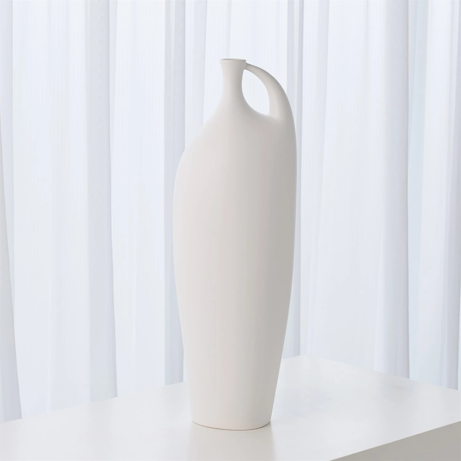 Indentation Vases - Matte White 10 Indentation Vases - Matte White - Image 8