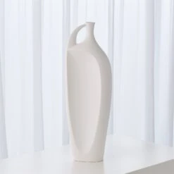 Indentation Vases - Matte White 24 Indentation Vases - Matte White -Online Home Decor 39709
