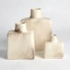 Short Stack Bottles-Reactive Ivory 1 Short Stack Bottles-Reactive Ivory -Online Home Decor 42067